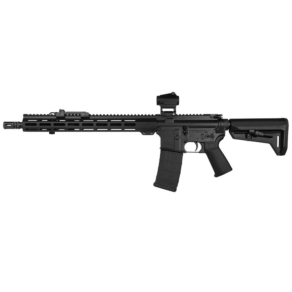 Shark Coast Tactical "Midnight" SCC-15 Lower Rifle 5.56mm 30rd Magazine 16" Barrel 15" Handguard Vortex Crossfire & Streamlight Protac with Carry Bag