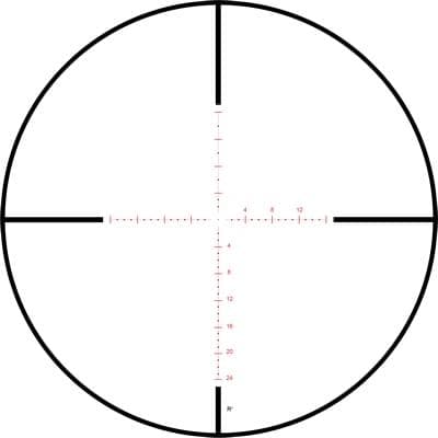 ZeroTech Vengeance Rifle Scope 4-20x50 30mm SFP R3 Illum. Black