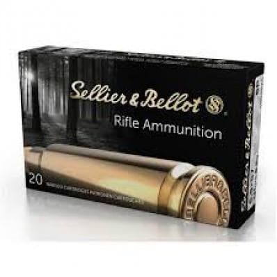 Sellier & Ballot Rifle Ammunition 6.5x57mm 131gr SP NOT RIMMED 2543 fps 20/ct