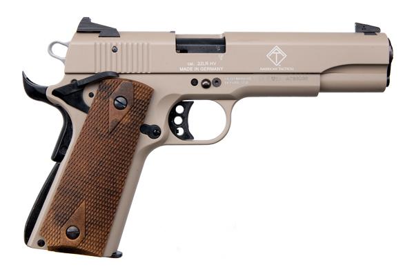 GSG M1911 HGA .22LR 5 BL Wdgp 10RD TAN AKGERG2210M1911T-img-0