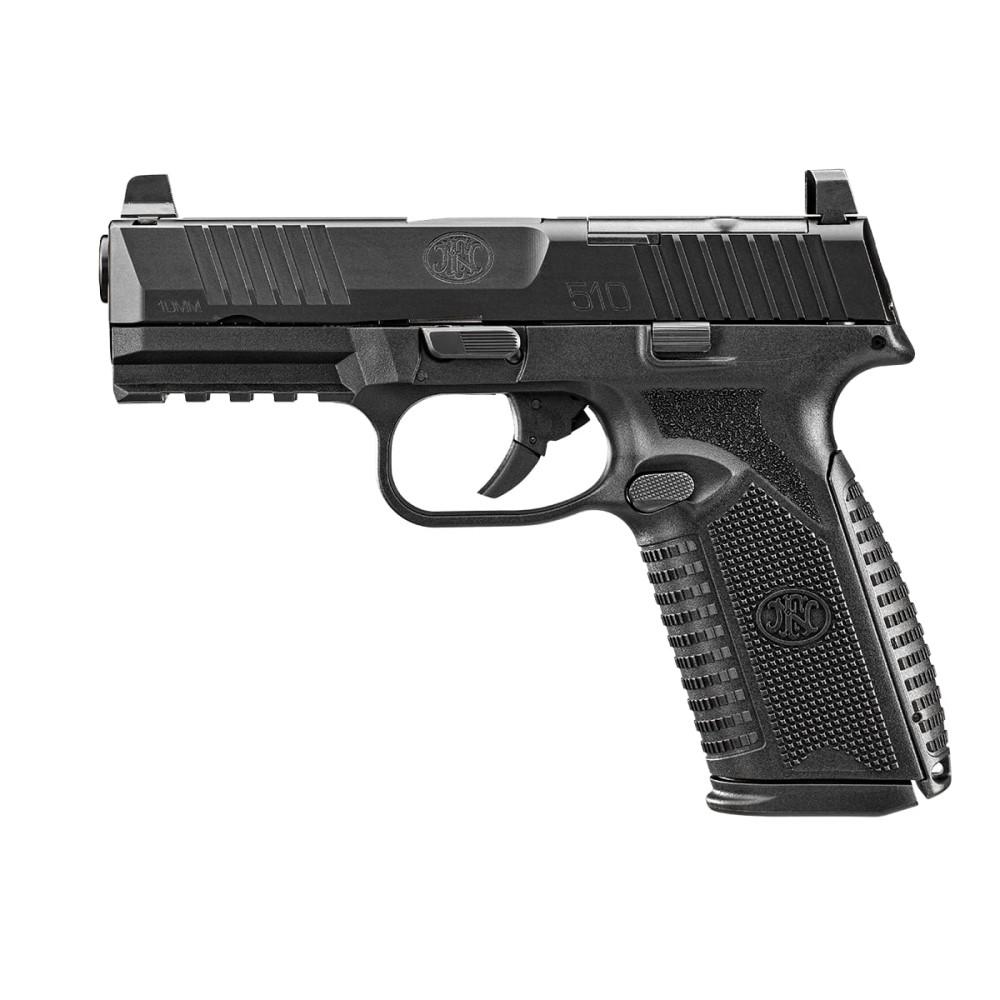 FN 510 MRD Handgun 10mm Auto 10rd Magazine (2) 4.1 Barrel Black 66-101381-img-0