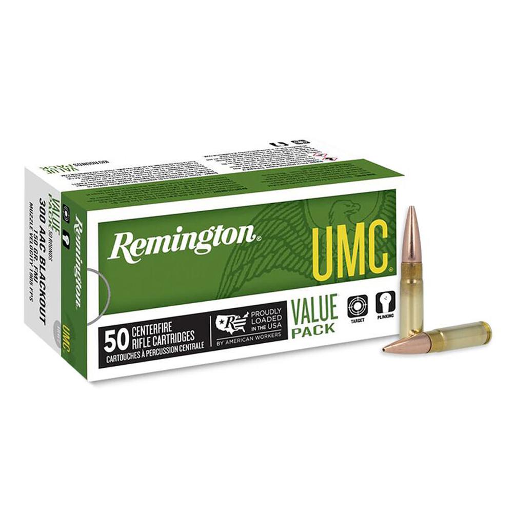 Remington UMC Bulk Rifle Ammunition .300 AAC Blackout 220gr OTFB RT24026-img-0