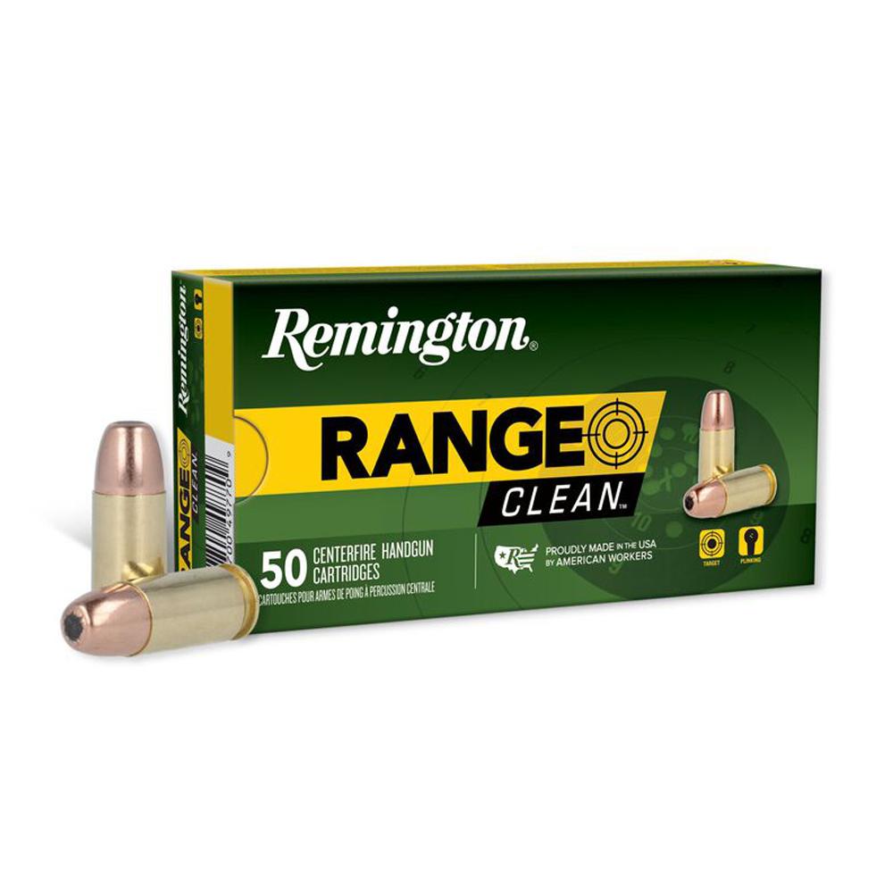 Remington Range Clean Handgun Ammunition 9mm Luger 115gr FN 1145 RT27681-img-0
