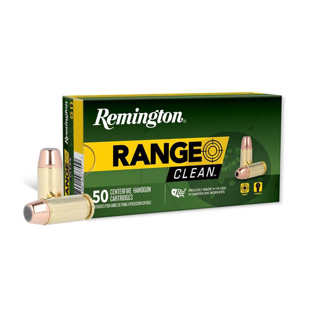 Remington Range Clean Handgun Ammunition .40 S&W 180gr FNEB 990 RT27685-img-0