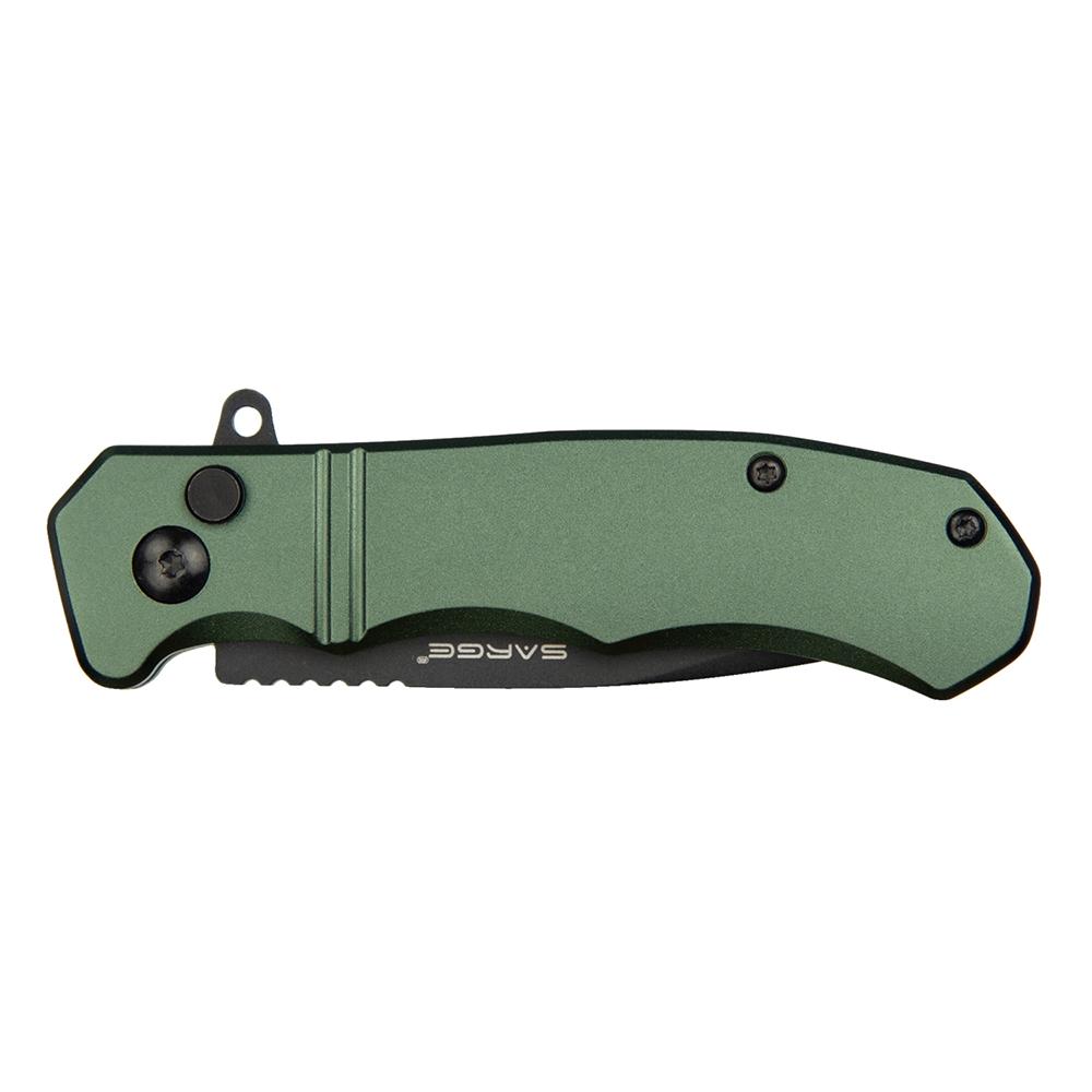 Sarge Knives Command Army Green Turbo Lock Folder VKSK827-img-0