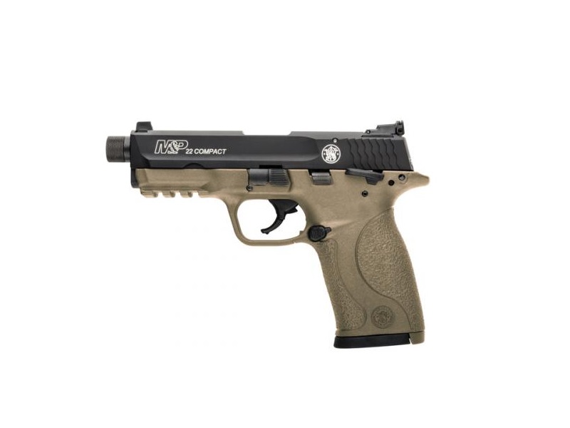 Smith and Wesson M&P22 Compact Suppressor Ready