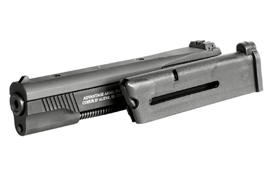 Advantage Arms Conversion Kit, 22LR, Fits 1911, With Range Bag, Black Finish, Standard Sights, 10 Rounds, 1 Magazine