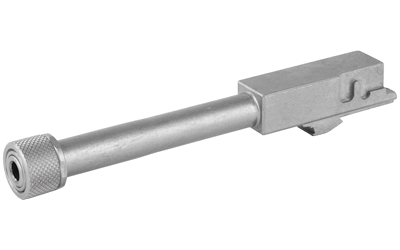 Advantage Arms Threaded Barrel w/Adapter, Fits Glock 17/22, All Generations, Stainless Finish, 22LR Conversion Barrel
