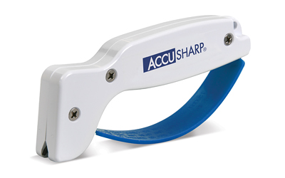 AccuSharp Model 001, Blade Sharpener, White , Plastic