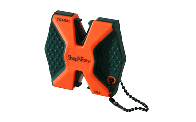AccuSharp Model 336C, SharpNEasy Knife Sharpener, Course and Fine Rods, Orange