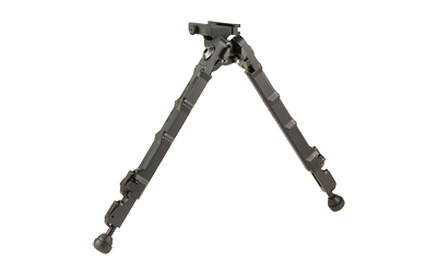 Accu-Tac HT-10 Hunting Bipod, ARCA Mount, 11" Minimum Height, 20.75" Maximum Height, Anodized Finish, Black