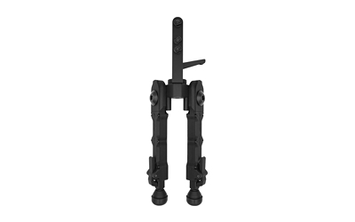 Accu-Tac Spec-4, Bipod, Fits M-LOK, 18.5oz, T6 Aluminum Construction, 5.12" Minimum Height, 8.12" Maximum Height, Anodized Finish, Black