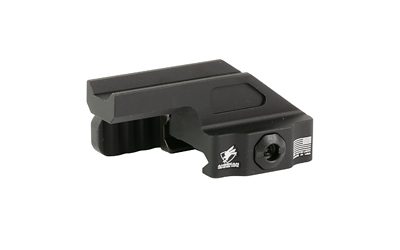 American Defense Mfg. AD-B2, Quick Detach Mount, 1.64" Height, Fits Trijicon ACOG, Anodized Finish, Black