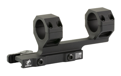 American Defense Mfg. AD-DELTA, Quick Detach Scope Mount, 30mm, 1.70" Height, Anodized Finish, Black