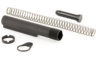 ATI Outdoors Buffer Tube Kit, Mil-Spec, Spring, Buffer, Locking Ring & Nut, Black