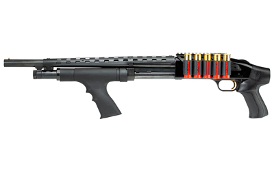 ATI Outdoors Gen II Side Saddle, 9 Shell Customizable, Fits Mossberg 500/590, Fits with Modifications Remington 870, Winchester SXP and Maverick 88