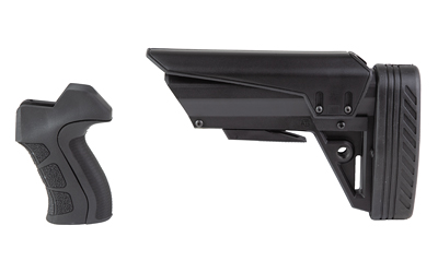 ATI Outdoors Tactlite Shotgun Stock and X2 Grip, Fits Mossberg 590R/590RM, Black