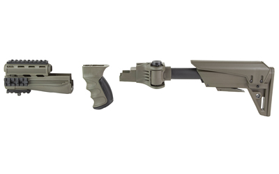 ATI Outdoors Strikeforce, Gen 2 Package, Fits AK-47, Includes Pistol Grip, Handguard, and Folding Stock, Urban Combat