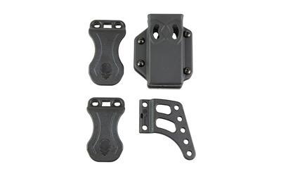 Alien Gear Holsters Photon Holster, Sidecar, Magazine Pouch, Fits (1)-Double Stack Magazine, Polymer Construction, Black