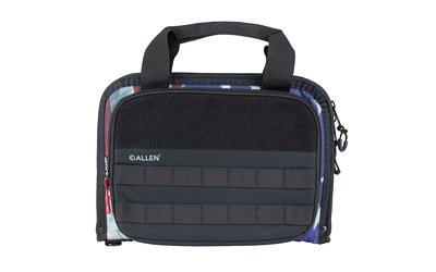 Allen Company Victory Taper, Double Pistol Case, 13"x9.5"x2", Red, White, and Blue