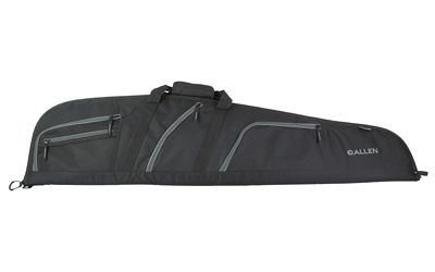 Allen Company Daytona, Rifle Case, 46", Endura Fabric, Black with Gray Trim