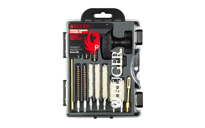 Allen Company Ruger Compact Handgun Cleaning Kit, 14 Piece, 38 Special-45 ACP, Molded Case