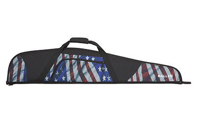 Allen Company Centennial Single Scoped Rifle Case, 46", American Flag Finish, Endura Fabric