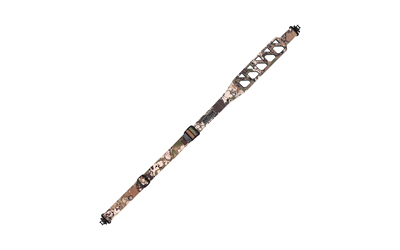 Allen Company VERTEX Hyper Tough Sling, BAKTRAK Slip Resistant Backing, Matte Finish, Veil Terrain Camo, Includes Sling Swivels