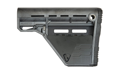 Amend2 Amend2 Modular Stock, For AR-15 MilSpec Buffer Tube, M-LOK Compatible, Lower Storage, Carbon Gray