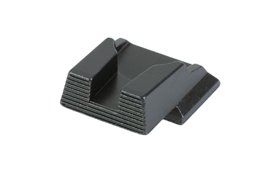 AmeriGlo Specialty Rear Sight, Fits S&W Bodyguard 2.0, Serrated, Black, .260" Height, .150" Square Notch, Rear Sight Only