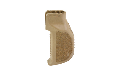 Amend2 Priapus, Pistol Grip, For AR-15/AR-10, Polymer Construction, Coyote Brown, Vertical Grip Angle