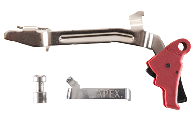 Apex Tactical Specialties Polymer AEK, Action Enhancement Kit, Fits Glock Gen 3/4 Standard Frame, Red