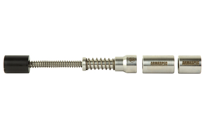 Armaspec Stealth Recoil Spring, SRS, AR Buffer Replacement Kit, Contains Drop-In Recoil Spring, C, H, and H2 Buffer Weights, Black