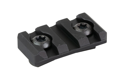 Arisaka Defense Low Profile Rail, Fits Picatinny M-LOK, 3 Slot, Anodized Finish, Black