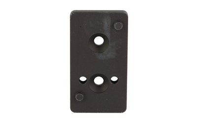 Arisaka Defense Optic Plate, Anodized Finish, Black, Fits Arisaka Offset Optic Mount, For Leupold DeltaPoint Pro, JPoint, Shield RMS, RMSc