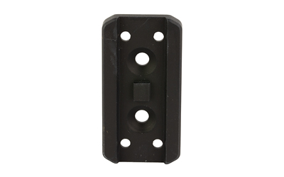 Arisaka Defense Optic Plate, Anodized Finish, Black, Fits Arisaka Offset Optic Mount, For Aimpoint Micro T1/T2/H1/H2, SIG Romeo 4, 5 (not 5X)