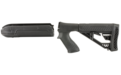 Adaptive Tactical EX Performance Stock Kit, Fits Remington 870 12 Gauge, Forend and M4 Style Stock, Black
