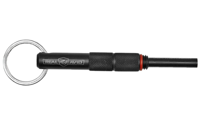 Real Avid Tool, 2-in-1 Tool For Glock, 3mm Armorer's Pin Punch, 3/16" Hex Nut Driver, Black Finish