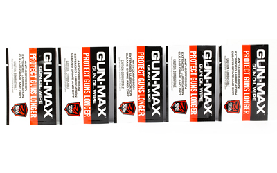 Real Avid Gun-Max Wipes, Cleaning Pads, 25 Pack, Pop Up Canister