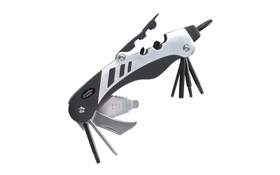 Real Avid The Gun Tool, Multi-Tool, Black/Silver, Dual Blade, Multi-Bit Kit, Stainless Steel