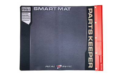 Real Avid Mat, Smart Handgun Cleaning Mat, Parts Keeper Tray, Magnetic Compartment, Oil/Solvent Resistant Coating, 19" x 16"