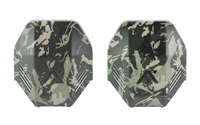 AXIL MX Plate, Fits MX Pro/Electronic/Passive Earmuffs, Black Camo