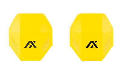 AXIL MX Plate, Fits MX Pro/Electronic/Passive Earmuffs, Safety Yellow