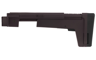 B5 Systems AK Stocked Fixed, Fits AKM Pattern Stamped Receivers, Matte Finish, Plum