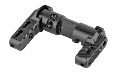 Battle Arms Development Bad-Ass Elite Ambidextrous Safety Selector, Modular Aluminum Levers With Fiber Optic Inserts, Black Finish