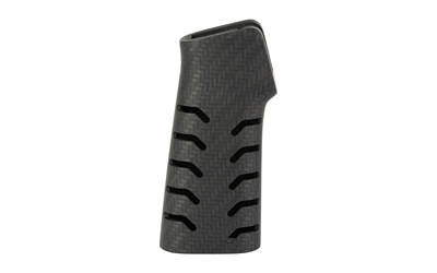 Battle Arms Development Ultralight Chevron Carbon Fiber Pistol Grip, Black, Carbon Fiber Construction, Fits AR Rifles