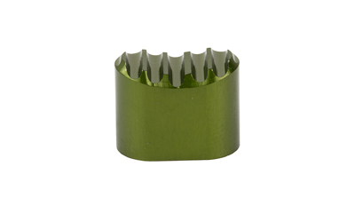 Battle Arms Development Enhanced Magazine Release, Anodized Finish, Olive Drab Green, Fits AR-15, Aluminum Construction