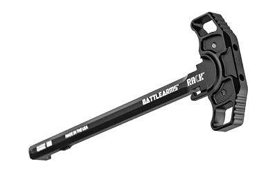 Battle Arms Development Rack Charging Handle, Fits AR-15, Black Finish, Ambidextrous