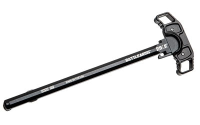 Battle Arms Development Rack Charging Handle, Fits DPMS Pattern Rifles, Matte Finish, Black, Ambidextrous