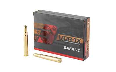 Barnes VOR-TX Safari, 375 H&H, 300 Grain, Banded Solid Round Nose , 20 Round Box